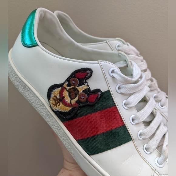 GUCCI Ace 2021 Limited Edition year of the dog shoes main image 8